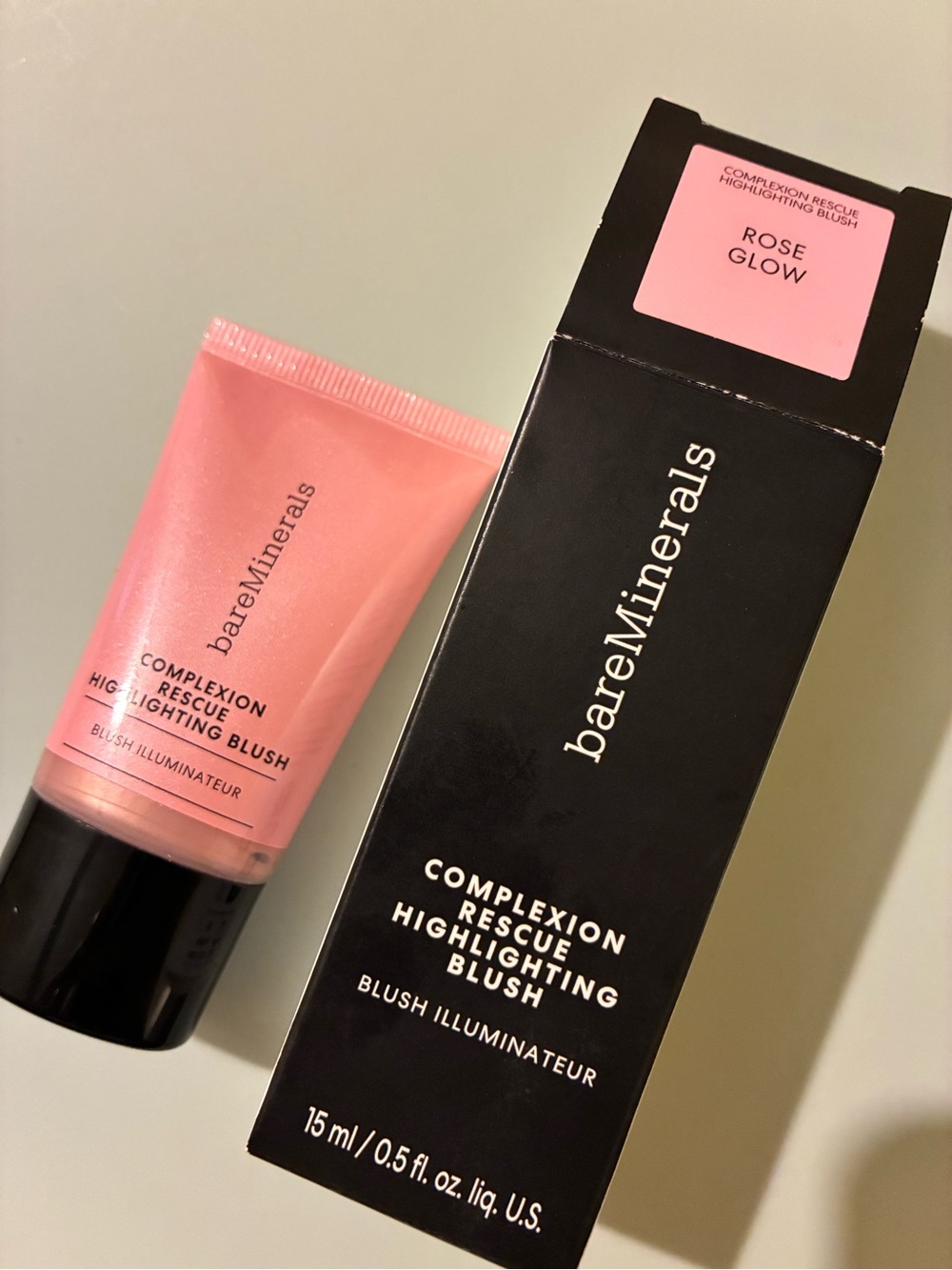 bareMinerals Complexion Rescue Highlighting Blush - Rose Glow (Pink)